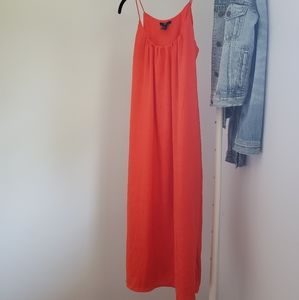 H&M Orange Sundress-size 4